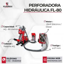  Perforadora FL-80 Fácil recuperación de muestras